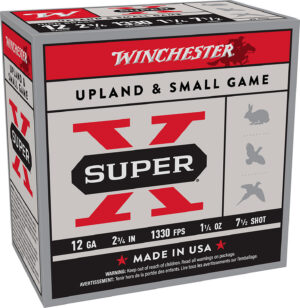 Winchester Ammo X127 Super X Game Load High Brass 12Gauge 2.75" 1 1/4oz 7.5Shot 25 Per Box/10 Case