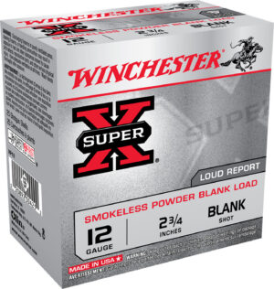 Winchester Ammo XP12 Super X Blank 12Gauge 2.75" 25 Per Box/10 Case