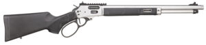 Smith & Wesson 13814 1854  45 Long Colt 9+1 19.25" Stainless Threaded Barrel, Picatinny Rail Stainless Steel Receiver, M-LOK Forend, Fixed Black Synthetic Stock