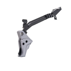 Tyrant CNC TDGTRIG34GREYBLACKBAR I.T.T.S Trigger/Bar Grey/Black Fits Glock Gen3-4