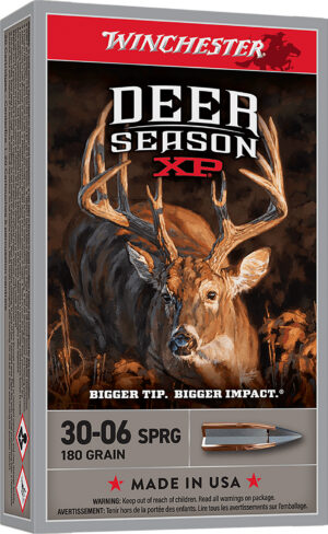 Winchester Ammo X3006DS2 Deer Season XP  30-06Springfield 180gr 20 Per Box/10 Case