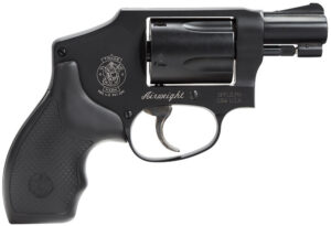 Smith & Wesson 150544 Model 442 *CA Compliant 38 S&W Spl +P 5 Shot 1.88" Stainless Steel Barrel, Carbon Steel Cylinder, Aluminum J-Frame, Black Metal Finish, Integral Front Sight, No Safety Lock