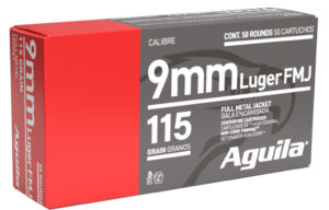 AGU 9MM 115GR FMJ 50/20