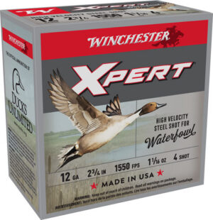 WINCHESTER XPERT 12GA 2.75" - 1-1/16OZ #4 1500FPS 25RD 10B/C