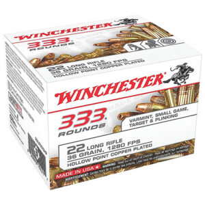 WIN USA 22LR 36GR COPPER HP 333/10